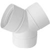 FIRST CAPPA RACCORDO A Y Diam. 125 mm IN ABS LA VENTILAZIONE