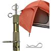Generic Allarme perimetrale universale Camping Trip Wire Alert Gadget | Allarme per gite in campeggio con Flashbang, Gauge Trip Wire Alert Gadget per spaventare