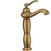 Gyx Rubinetto Bagno Lavabo Nero Monocomando Ottone, Regolazione A Caldo E Freddo, Per Miscelatore Lavabo E Rubinetti Per Bidet, Valvola In Ceramica, Stile Antico