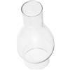 HONITANO Paralume Vetro Ricambio per Lampada ad Olio Effetto Antivento in Vetro Trasparente per Decorare Originale della Lampada Cherosene
