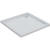 Parama Piatto Doccia 90x90 Quadrato Acrilico Bianco Lucido Ultraslim Altezza 4cm Piletta Inclusa