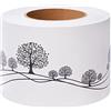 Dostear Bordi Greche Pannelli Adesivi Bordo Adesivo per Pareti Striscia Adesiva Muro Decorativa Greca Adesiva per Parete alberi del deserto 10 X 500cm