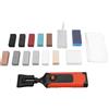 Msiud Kit Di Riparazione Piastrelle 11 Blocchi Di Cera Colorati, Ripara Scheggiate Stucco per Fughe In Gres Porcellanato Ceramica Set Dura Anche per Pavimenti In Laminato Per Graffi Danni Foro