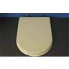 ACB/COLBAM Copriwater Dolomite CLODIA CHAMPAGNE Cerniera Cromo-Sedile-Asse Wc