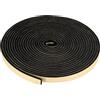 PATIKIL Nastro Autoadesivo in Schiuma, 20mm W x 6mm T x 10m EPDM Neoprene Nastro Isolante Guarnizione Gomma Adesiva per Porte Finestra e Condizionatore, Nero