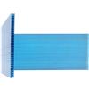 DECOR ITALY Lastra Policarbonato Alveolare Exolon 2100x1000 mm Spessore 10 mm 4 Pareti BLU