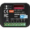 IDOR STORE Ricevente WiFi Cancello Universale x Cancelli 9-36V Multifrequenza 300-868MHz Modulo Relè Porte da Garage Ricevitore RX Mutil per Telecomandi da Garage Serranda Luci Vocale Tuya Google Home Alexa