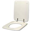 idrotop Copriwater Ideal Standard VELARA BIANCO I.S. Cerniera Rallentata Soft Close Cromo-Sedile-Asse Wc