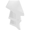 inferramenta Guarnizione Fermavetro in PVC per Finestre e Porte | Isolamento Termico e Acustico | Facile da Montare | Lunghezza 5 Metri | Colori: Nero e Trasparente (Bianco, 5MM)
