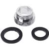 Jwn - Adattatore per rubinetto cucina, aeratore, connettore in metallo, con filettatura esterna, per risparmio acqua, da 16/18/20/22/24/28/mm a 22 mm o G1/2 a 22 mm, 2 set