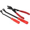 TYCIONG Pinza Strumento per Rimozione Clip 31×9×2 3 Pezzi Clip per Rivetti per Rivestimento Porta Pinza per Rimozione Elementi di Fissaggio Estrattore Barra di Leva Kit di Strumenti
