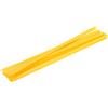 QUARKZMAN 10 Pcs Bacchette Di Saldatura Plastica Gialle 9.5mm X 250mm HDPE Nastro Piatto Di Saldatura Plastica Per Riparazione Serbatoi Idrici Pedane Carrelli Bidoni (0.4inch X 10inch)