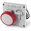 Scame Omnia - Presa corrente incasso IP67 Serie 3 poli + T16 A 380 V