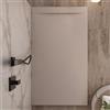 OLIMPO DOCCE - Piatto doccia in marmoresina Sabbia effetto pietra cemento VINCENT - 70x150