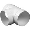 VONLIS® - Raccordo a T per tubo di ventilazione, gomito, raccordo al ginocchio, diametro 100 mm