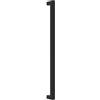 vidaXL Maniglie per Mobili 20 pz Nere 320 mm in Acciaio Inox