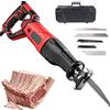 zxmeimm Sega A Osso Macellaio Professionale Sega,Sega Carne Elettrica 900W/1050W/1300W,Commerciale e Domestico per Supermercato/Ristorante per Tagliare Osso e Carne Congelata,Red-1050W