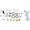 Rjrjc Kit Guarnizioni Compressore, Set Completo Ricambi con O Ring, Raccordi e Utensili per Manutenzione Pompe Aria a Pistone, 30 MPa