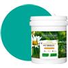 BOX DECO COULEURS Pittura naturale ecologica per interni esterni effetto velluto Natura - 1 L / 13 m² [Classe energetica A+], verde smeraldo