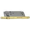 effedielle® Serratura AGB Patent Grande Foro entrata mm 45 bordo tondo, Quadro mm 8 (OTTONE LUCIDO VERNICIATO)