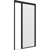 Zanzanet Zanzariera laterale orizzontale su misura frizionata New Euro cassonetto 38mm binario 4mm porta finestra giardino balcone personalizzabile 14 colori 2 reti Made in Italy Nero Opaco