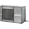 QuivyLivy Protezione per condizionatore d'aria portatile con copertura in foglio di alluminio, protezione solare per unità esterna AC, design resistente alle intemperie e alla polvere (86 x 35 x 60 cm