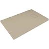 Bricozone Piatto Doccia Bagno Casa Ufficio Arredo Arredare In Resina Effetto Pietra Stone Ardesia Spessore 2.6 Cm Antiscivolo Filopavimento Riducibile Indistruttibile Con Griglia Di Copertura (80 x 180 Cm)