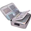VIGOEXPRESS DOCTURO Custodia impermeabile per documenti e oggetti di valore, portadocumenti + porta carte e porta documenti, borsa da viaggio, tasca documenti (37 x 27 x 10 cm)