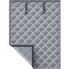 Generic Copertura termica con finestra, tessuto Oxford a 3 strati e coperta in cotone per l'inverno, kit di isolamento per porte del patio, camera da, soggiorno, cucina, ufficio, casa