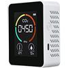 Graootoly Misuratore di temperatura & umidità, aria qualità monitor, CO2 detector, Digital Air Pollution Carbon Dioxide Detector A