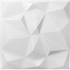 Nord Plus - Pannelli da parete in polistirolo 3D pannelli per soffitto decori rivestimento pareti pannelli Diamante bianco spessore 3 mm - (12 pezzi/3 m2)