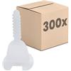 Dalsys Sistema livellante per piastrelle 2 mm, 300 linguette, kit posa, utensile piastrellista, cunei in plastica, distanziatori, accessori