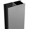Inbagno Profilo Di Estensione 195 Cm Per Box Doccia Linea Neos - Compensatore Rettangolare In Alluminio Cromato