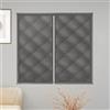 SGSKEIEY Tenda Termica Magnetica Della Porta Pellicola termica per finestre contro il freddo,Kit isolamento finestre,Agenti Atmosferici Inverno Antigelo (100x100cm)