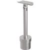 Sellon24 Supporto per corrimano variabile per tubo da 42,4 mm, supporto per corrimano 0694, in acciaio inox spazzolato opaco A/0715-242