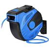 GrecoShop Tubo aria compressa con avvolgitubo automatico 15 + 1,5m - ZYA03-Q15