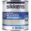 Sikkens ALPHA REZISTO MATT RM BIANCO 1L IDROPITTURA SIKKENS AD ALTA LAVABILITA' PER PARETI SENZA MACCHIE