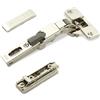 SOTECH 2 x SOTECH cerniere universali Salice con foro a 110° T52 Push Open con molla negativa per porte arrotondate, battute e profilate con altezza piastra lineare 3 mm
