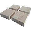 zcru004 7x7cm Rialzi per Mobili in vero legno rialzo per mobili Altezza ai Letti Divani Armadi per Mobili Aggiunge di Altezza ai Letti Divani Armadi 4 pezzi (2cm)