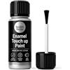 The Scratch Doctor Scratch Doctor - Vernice per ritocchi smaltata, 15 ml, asciugatura facile e rapida, adatta per elettrodomestici da cucina, bagno, metallo, radiatore, frigorifero, doccia, lavandino (argento)