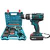 Generico Trapano avvitatore LLD doppia batteria a litio 36V MAX + valigetta 24 accessori