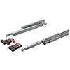 SOTECH 1 paio Salice Futura Estrazioni completi UV5-30-K3D-L400-SC Lunghezza 470 mm con smorzamento Smove e regolazione 3D resistente fino a 30 Kg per cassetto di legno