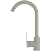Granitan PRESTIGE - Rubinetto da cucina con beccuccio girevole a 360°, rubinetto ad alta pressione, miscelatore per cucina con testa in ceramica, colore beige