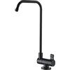 XDSMB Rubinetto Cucina Sottofinestra Osmosi Inversa Rubinetto Rubinetto Depuratore Acqua Cucina Singolo In Ottone Freddo,Nero