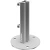 ITALFENCE Supporto per palo a T 35x35mm da tassellare, zincato a caldo [1 pezzo]