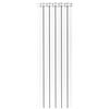 Fondital 82IAM01406 Radiatore in alluminio estruso Garda DUAL 80, 1400 mm, 6 elementi, bianco
