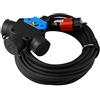 Doktorvolt Cavo di prolunga 25 m a 3 vie Schuko H07RN-F, 3 x 2,5 mm, cavo di alimentazione in gomma 9269