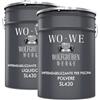 WO-WE Sigillante per piscine 2K Impermeabilizzante Bicomponente per cemento Grigio SL430-10kg