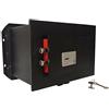 MR-MONDIAL CM2102B CASSAFORTE A CHIAVE Dim. 230x360x195 mm, Nero/Antracite