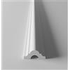 Decoration Cornice per parete Boiserie conf. da 10 mt profilo decorativo 3D in PVC autoestinguente - verniciabili - Montaggio facile - (Mis.1,3X2,4X200 cm)